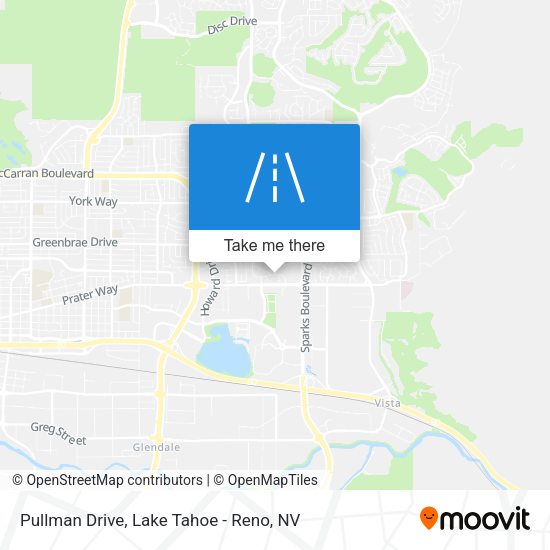 Mapa de Pullman Drive