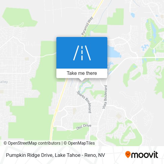 Mapa de Pumpkin Ridge Drive