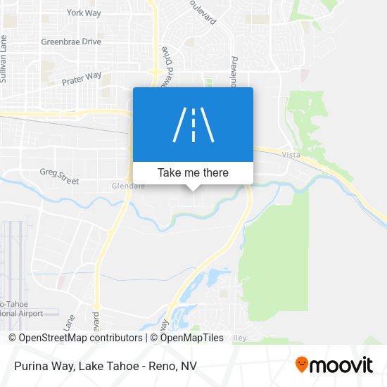 Purina Way map