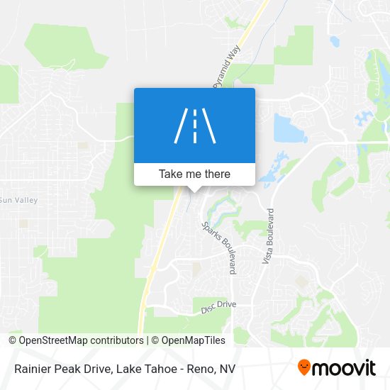 Mapa de Rainier Peak Drive