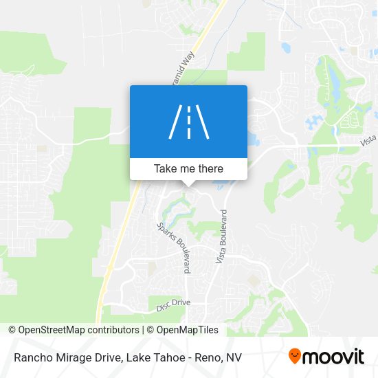 Mapa de Rancho Mirage Drive