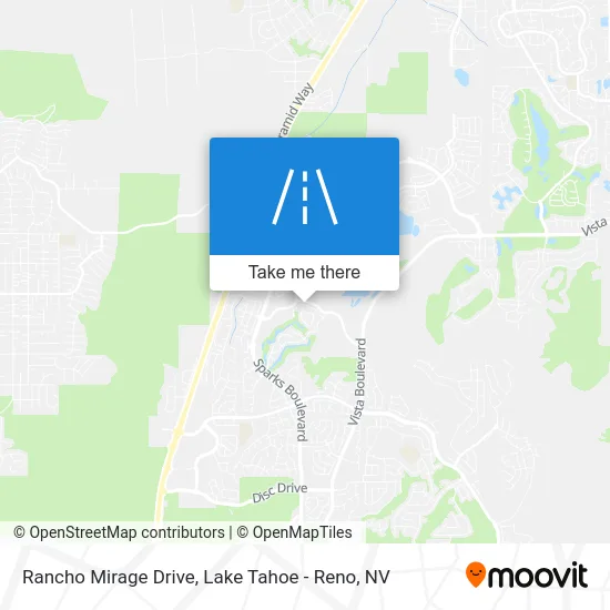 Rancho Mirage Drive map
