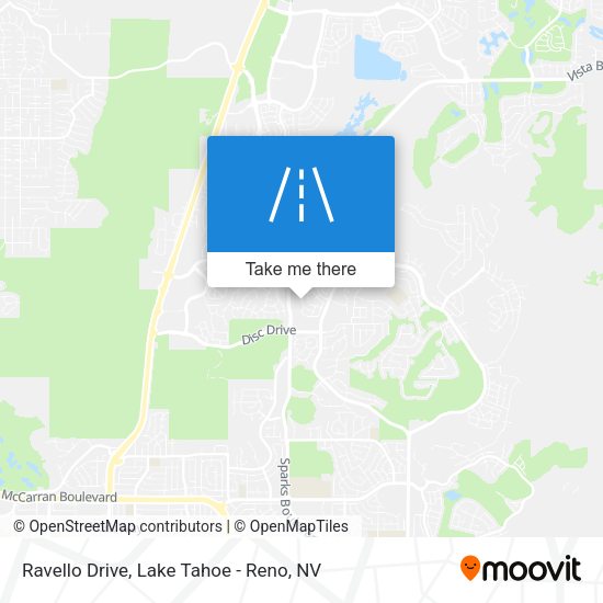 Mapa de Ravello Drive
