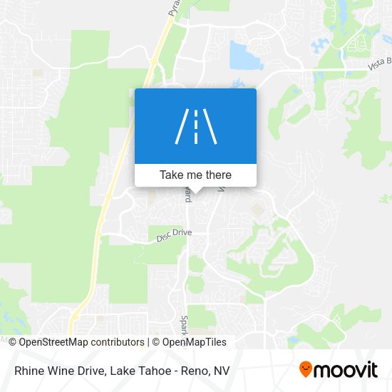 Rhine Wine Drive map