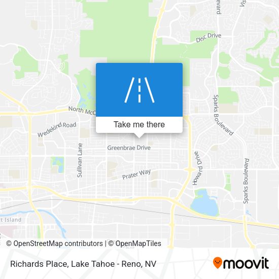 Richards Place map