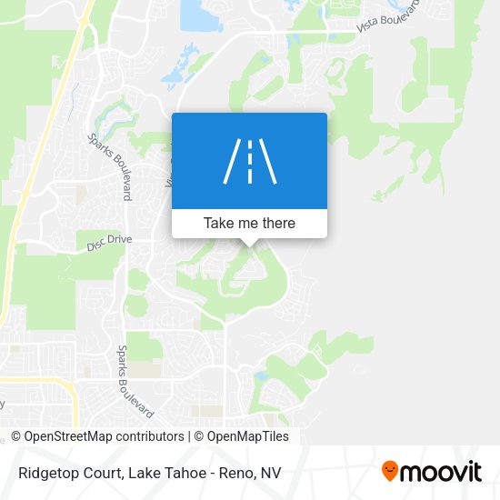 Ridgetop Court map