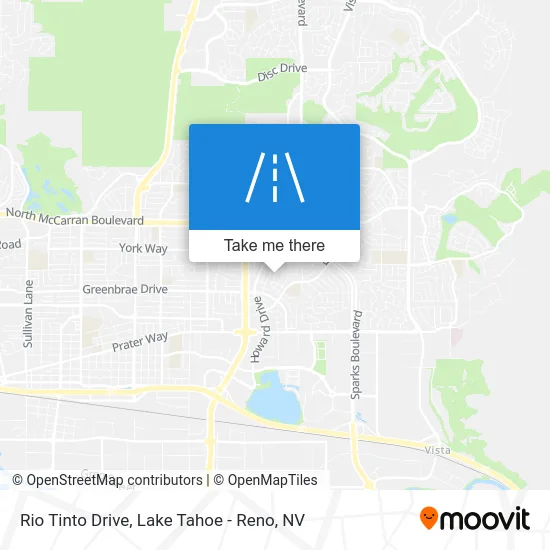 Rio Tinto Drive map