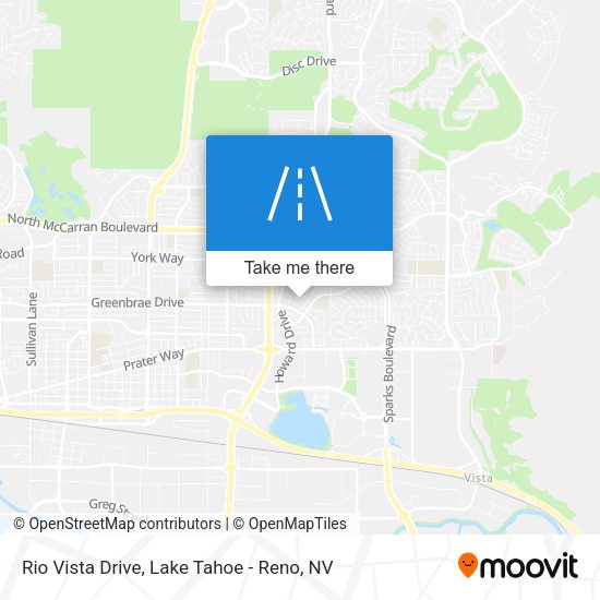 Rio Vista Drive map
