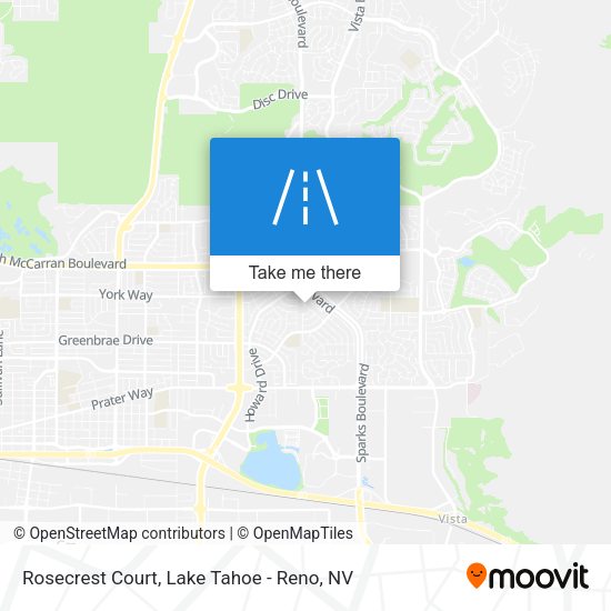 Rosecrest Court map