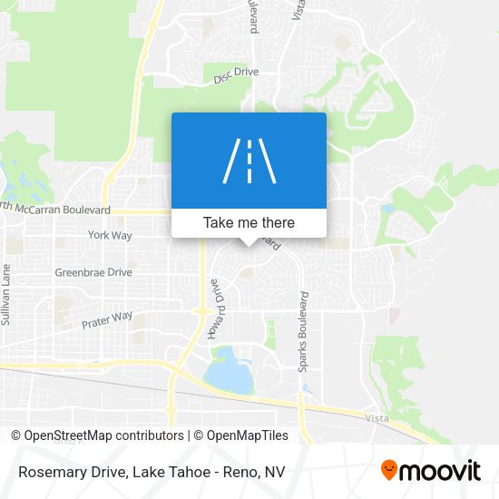 Rosemary Drive map