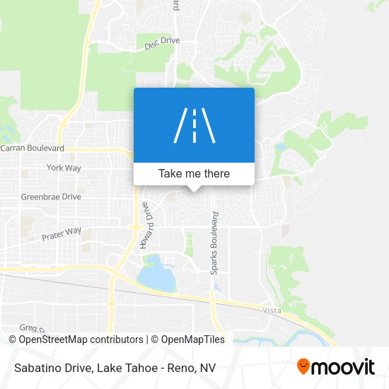 Sabatino Drive map