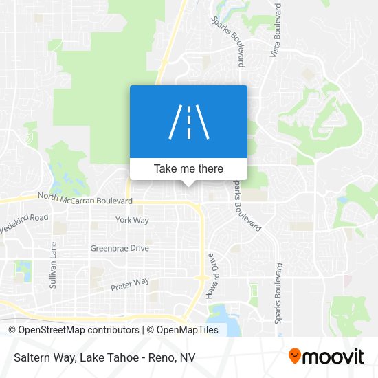 Saltern Way map