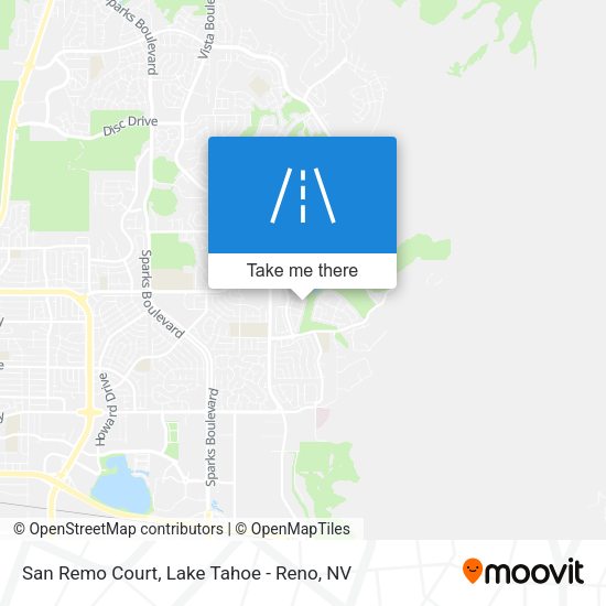 Mapa de San Remo Court