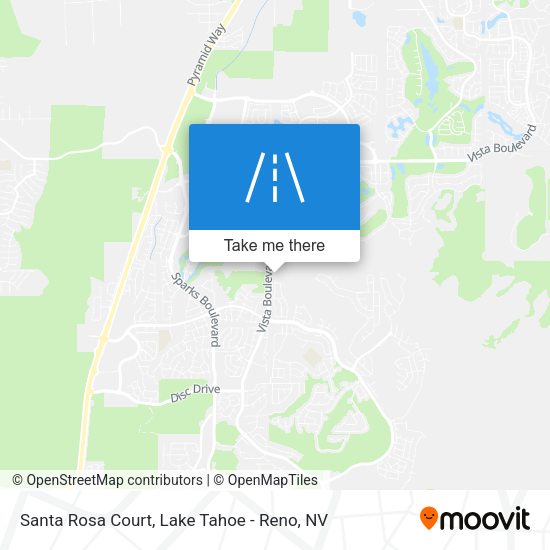 Santa Rosa Court map