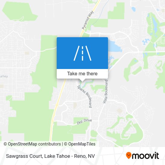 Mapa de Sawgrass Court