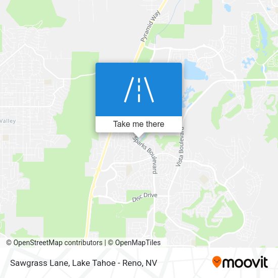 Mapa de Sawgrass Lane