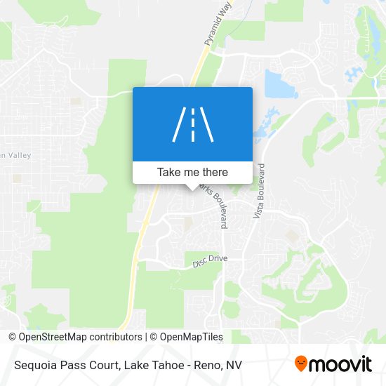 Sequoia Pass Court map