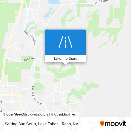 Setting Sun Court map