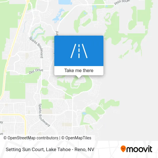 Setting Sun Court map
