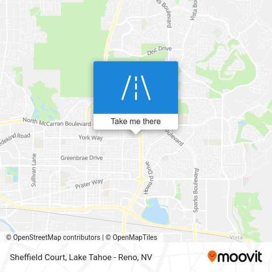 Sheffield Court map