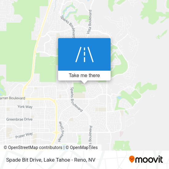 Spade Bit Drive map