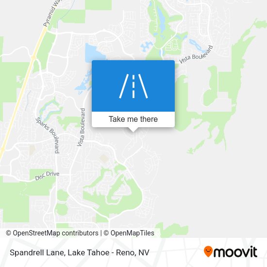 Mapa de Spandrell Lane