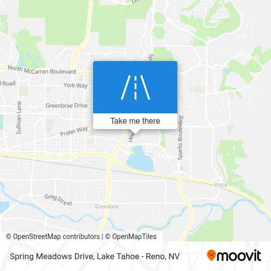 Spring Meadows Drive map