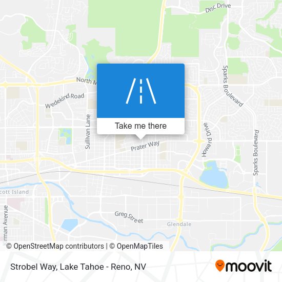Mapa de Strobel Way