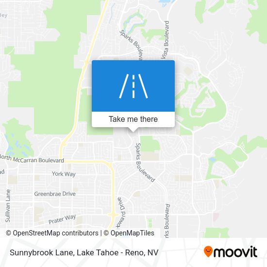 Mapa de Sunnybrook Lane