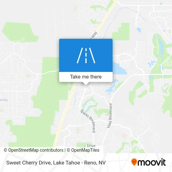 Sweet Cherry Drive map