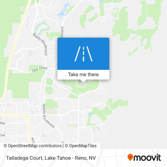 Talladega Court map