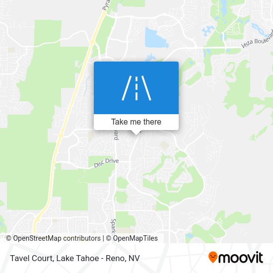 Tavel Court map