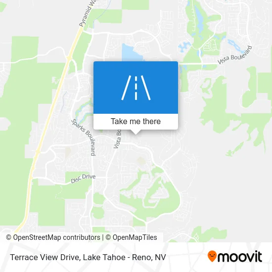 Terrace View Drive map