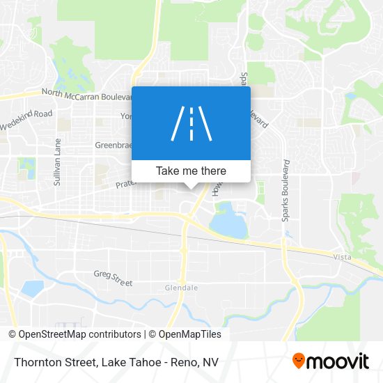 Mapa de Thornton Street