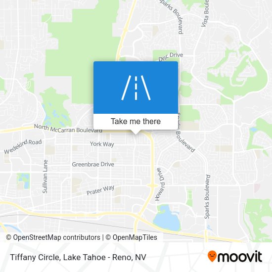 Tiffany Circle map