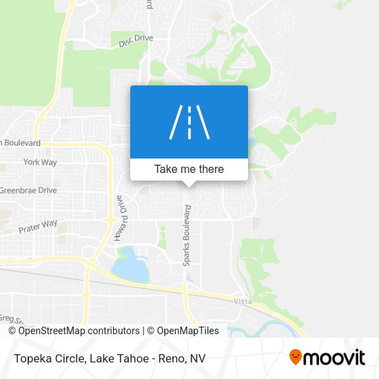 Topeka Circle map