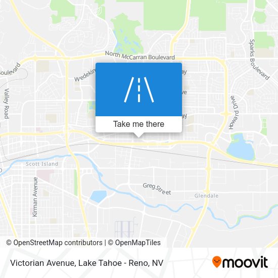 Mapa de Victorian Avenue