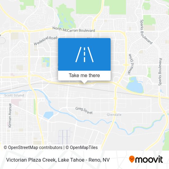 Victorian Plaza Creek map
