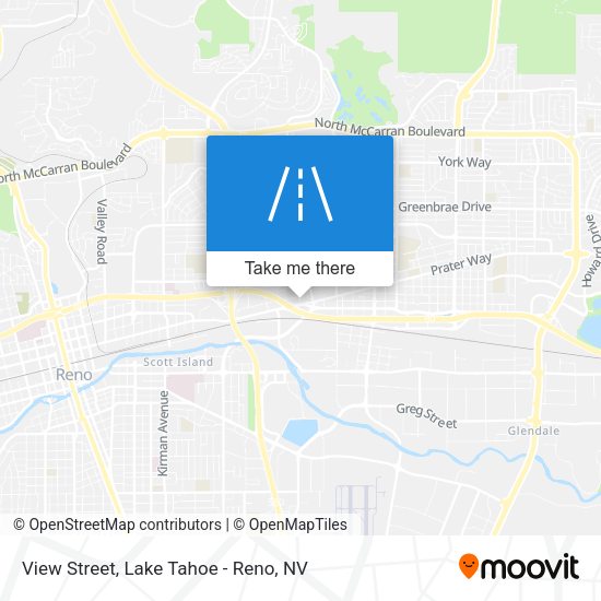 Mapa de View Street