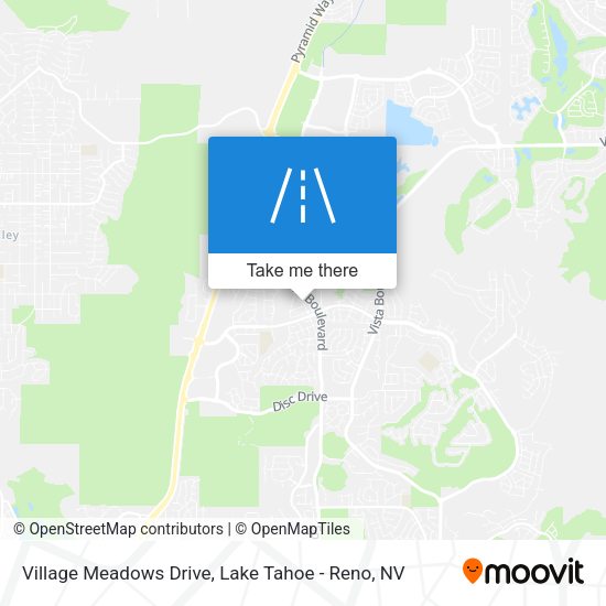 Village Meadows Drive map