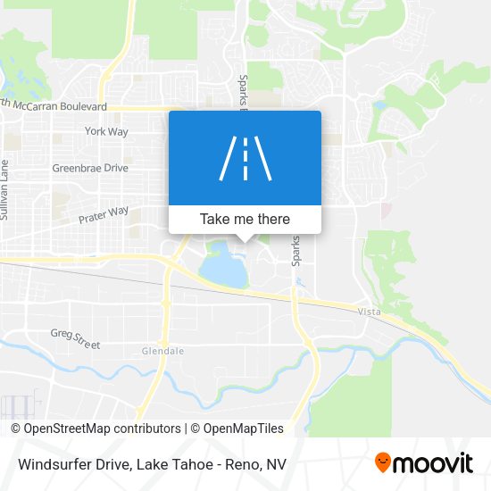 Windsurfer Drive map