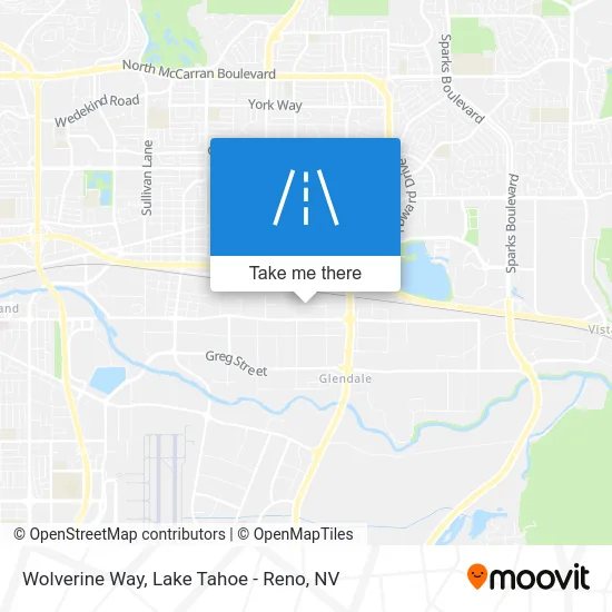 Wolverine Way map
