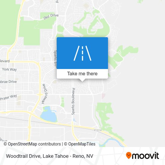 Woodtrail Drive map