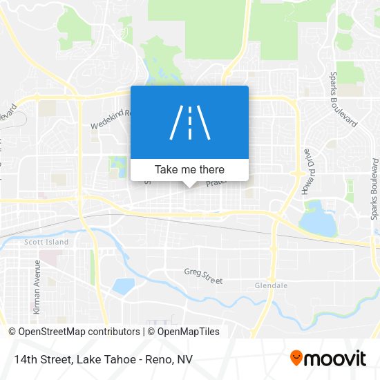 14th Street map