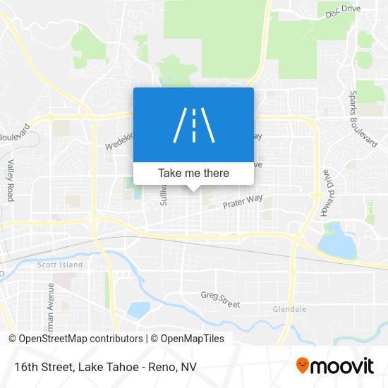 16th Street map