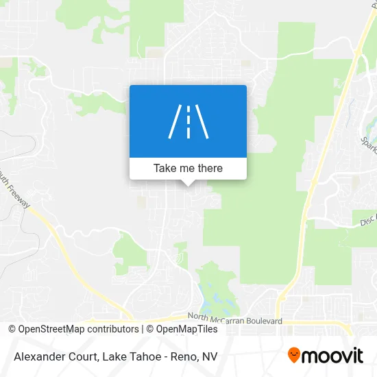 Alexander Court map