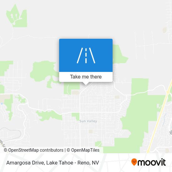 Amargosa Drive map