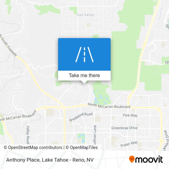 Anthony Place map
