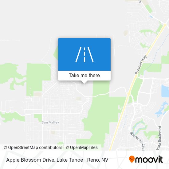 Apple Blossom Drive map