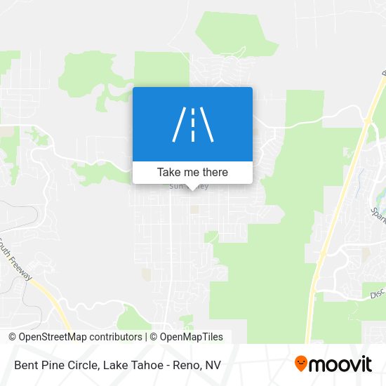 Mapa de Bent Pine Circle